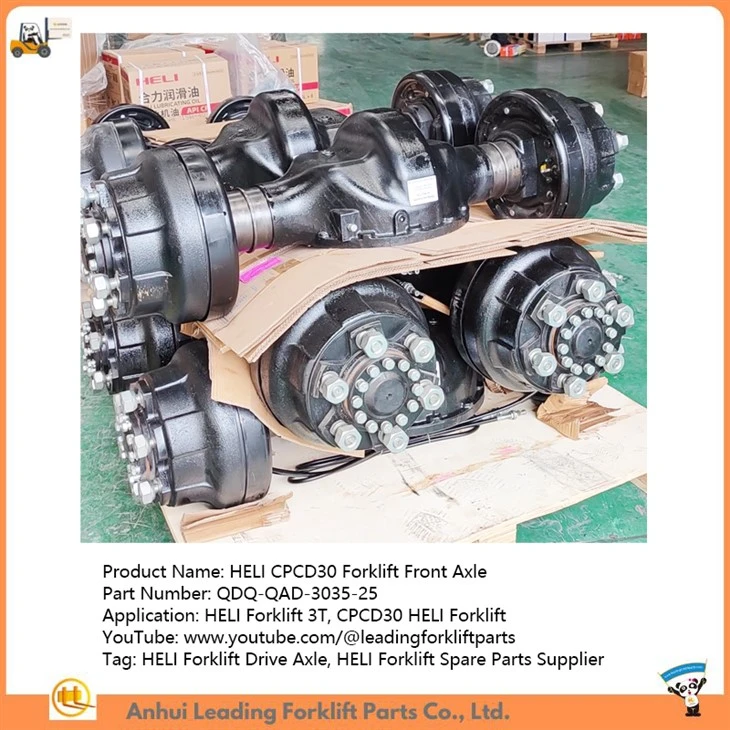 HELI CPCD30 Forklift Front Axle