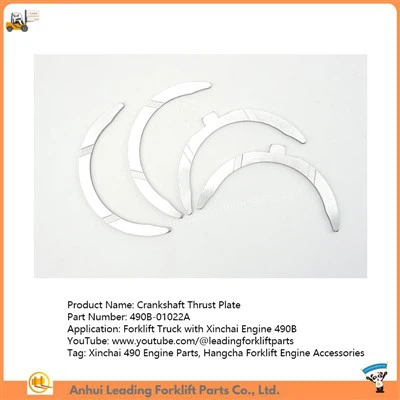 Heftruck krukas drukplaat