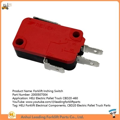 2000507004|Inching Switch|HELI Vorkheftruck Elektrische Componenten|CBD20 Elektrische Pallettruck Onderdelen
