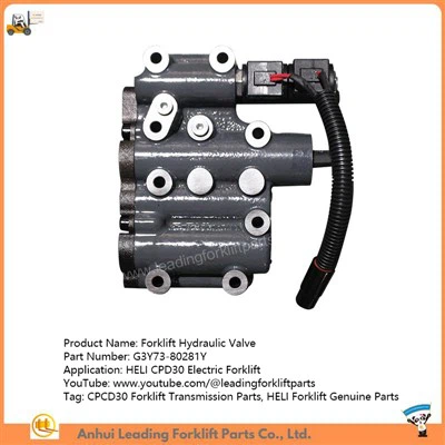 Heftruck Hydraulische Klep|CPD30 Heftruck Transmissie Onderdelen|HELI Heftruck Originele Onderdelen|G3Y73-80281Y