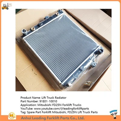 Mitsubishi vorkheftruck radiator|Reserve deel vorkheftruck mitsubishi|FD25N Lift Truck Parts|91e 01-10010